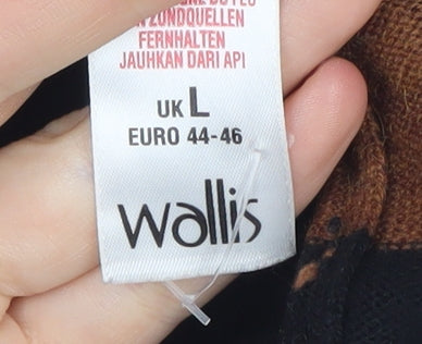 Womens UK Size L Wallis Black Pullover Jumper