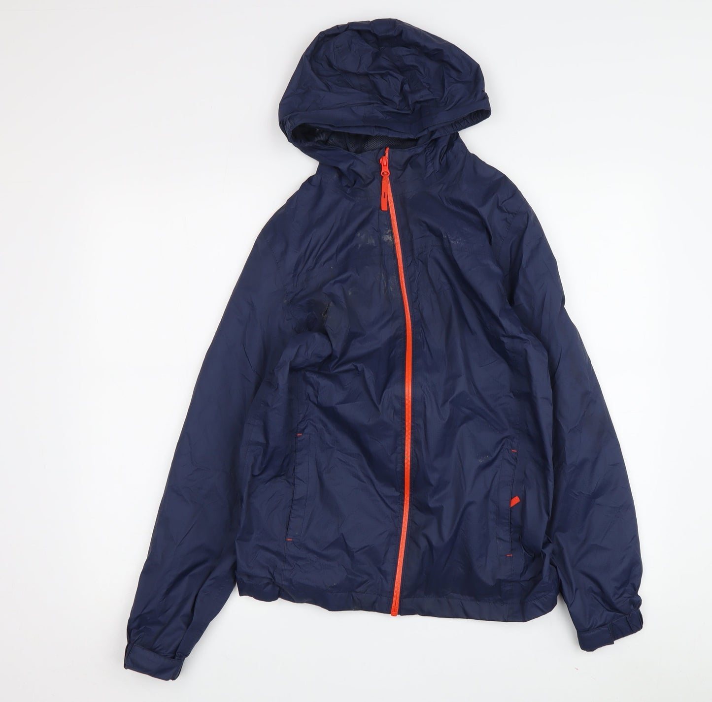 Mountain Warehouse Boys' Blue Windbreaker Jacket, 13 Years