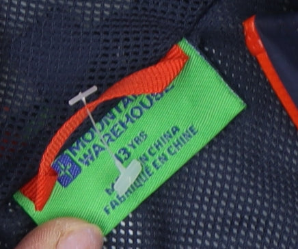 Mountain Warehouse Boys' Blue Windbreaker Jacket, 13 Years