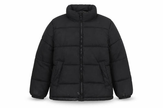 Womens UK Size 12 H&M Black Puffer Jacket