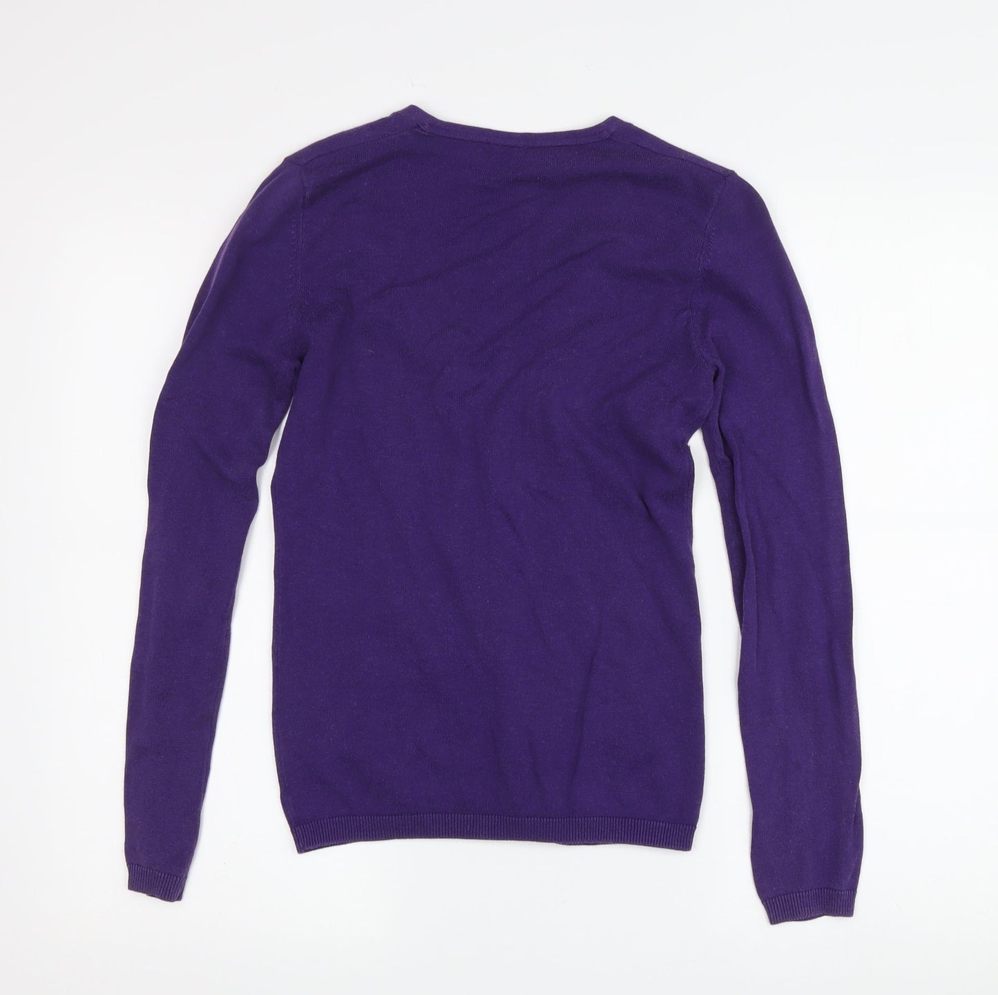 Womens UK Size XS Esprit Purple Cardigan Jumper