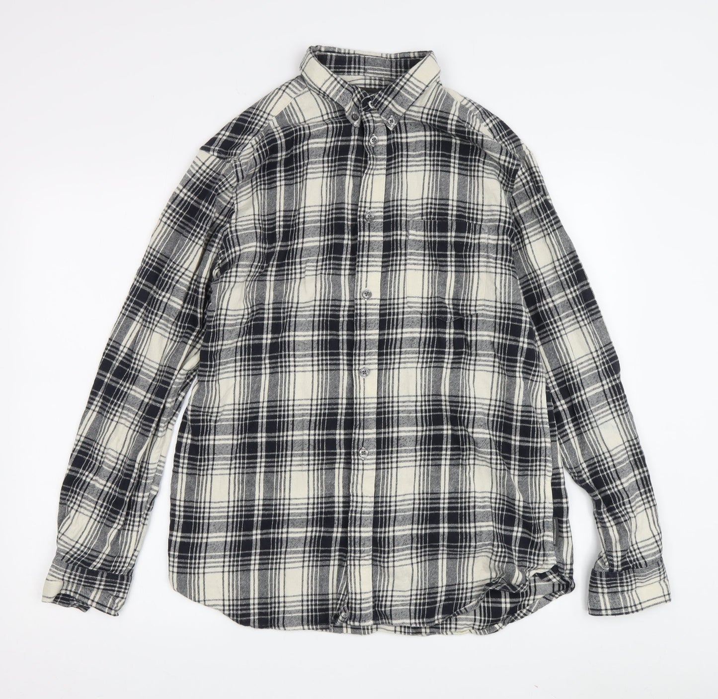 French Connection Men's Check Shirt Multicoloured Large