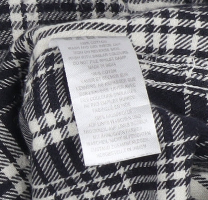 French Connection Men's Check Shirt Multicoloured Large