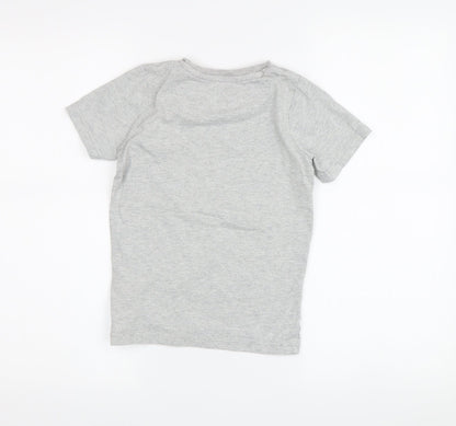 Marks and Spencer Boys Grey Spider-Man T-Shirt, 6-7 Years, Superhero Fun