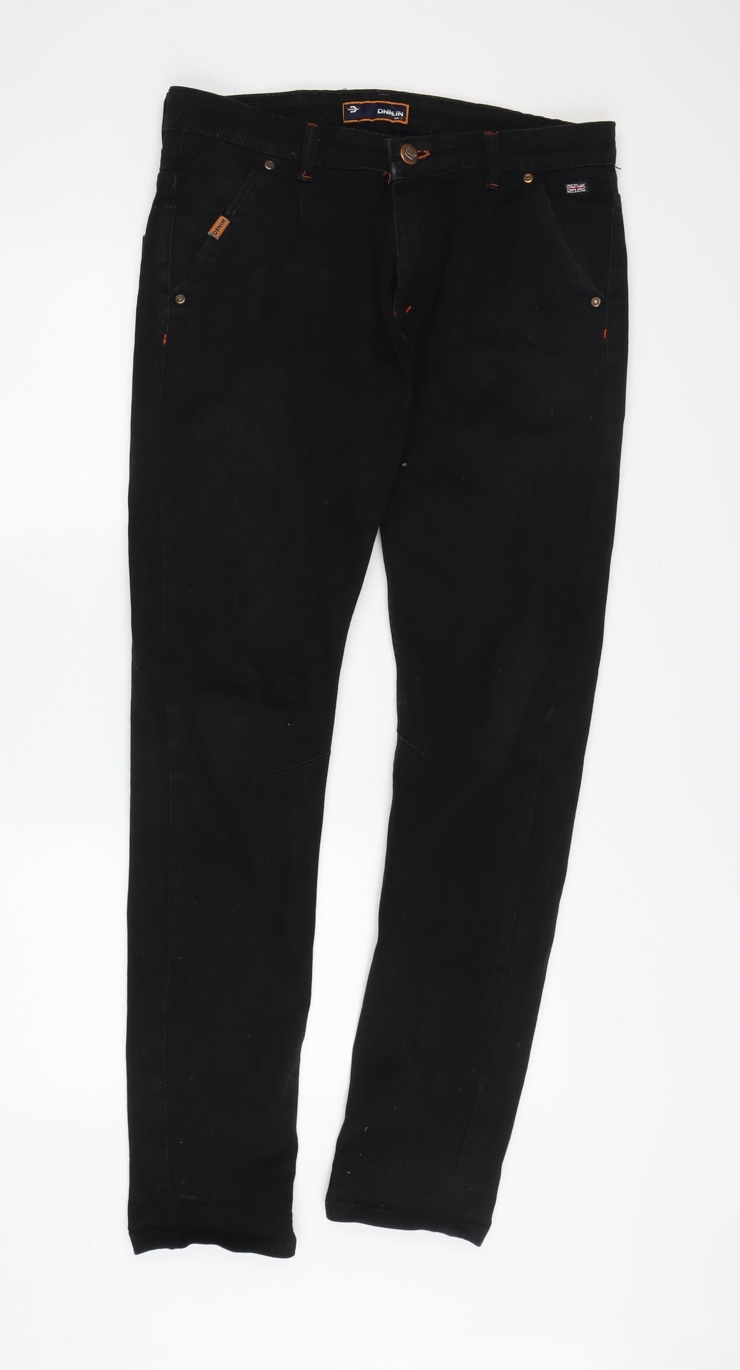 DnmMsn Men's Black Skinny Jeans Size 34