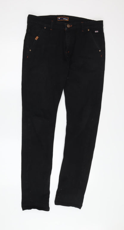 DnmMsn Men's Black Skinny Jeans Size 34