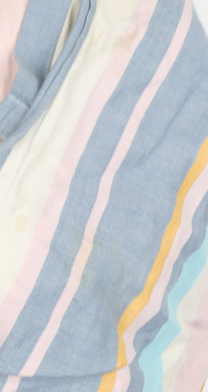 Womens UK Size 14 Brakeburn Multicoloured Basic T-Shirt