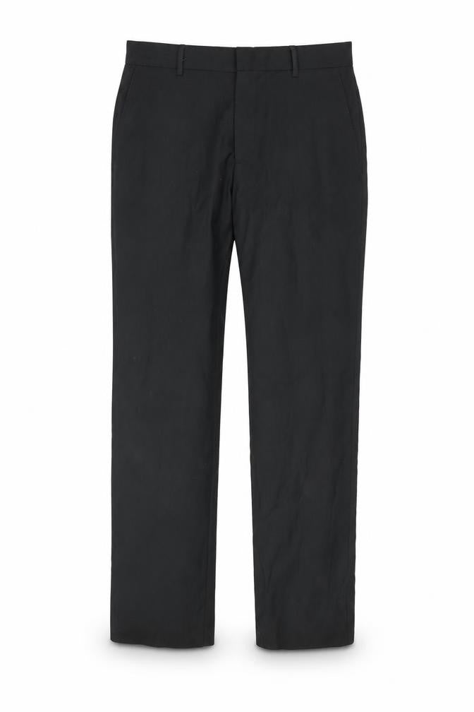 Mens UK Size 32 Topman Regular Fit Dress Pants Black Trousers