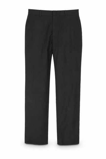 Mens UK Size 32 Topman Regular Fit Dress Pants Black Trousers