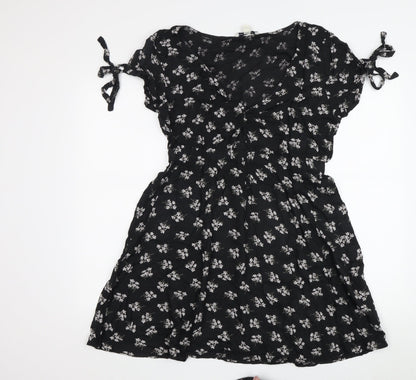 American Eagle Outfitters Women's Black A-Line Dress