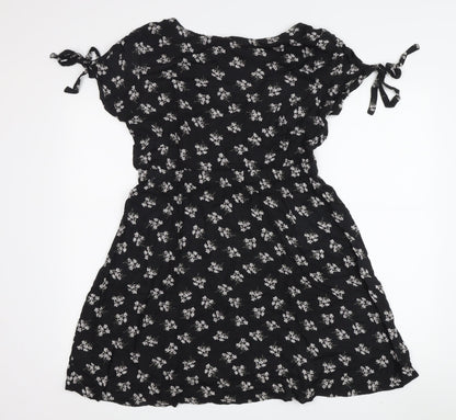 American Eagle Outfitters Women's Black A-Line Dress