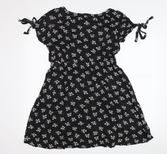 American Eagle Outfitters Women's Black A-Line Dress