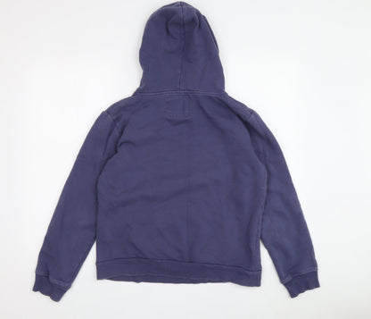 Stone Bay Women's Blue Hoodie, Size 12, Cotton Blend