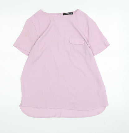 Womens UK Size 10 Oasis Pink  Blouse