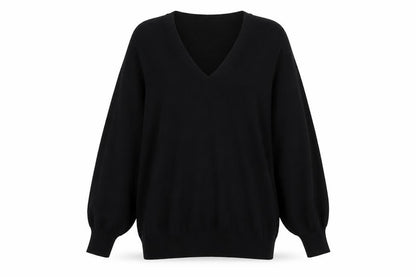 Womens UK Size 14 Roman Black Pullover Jumper