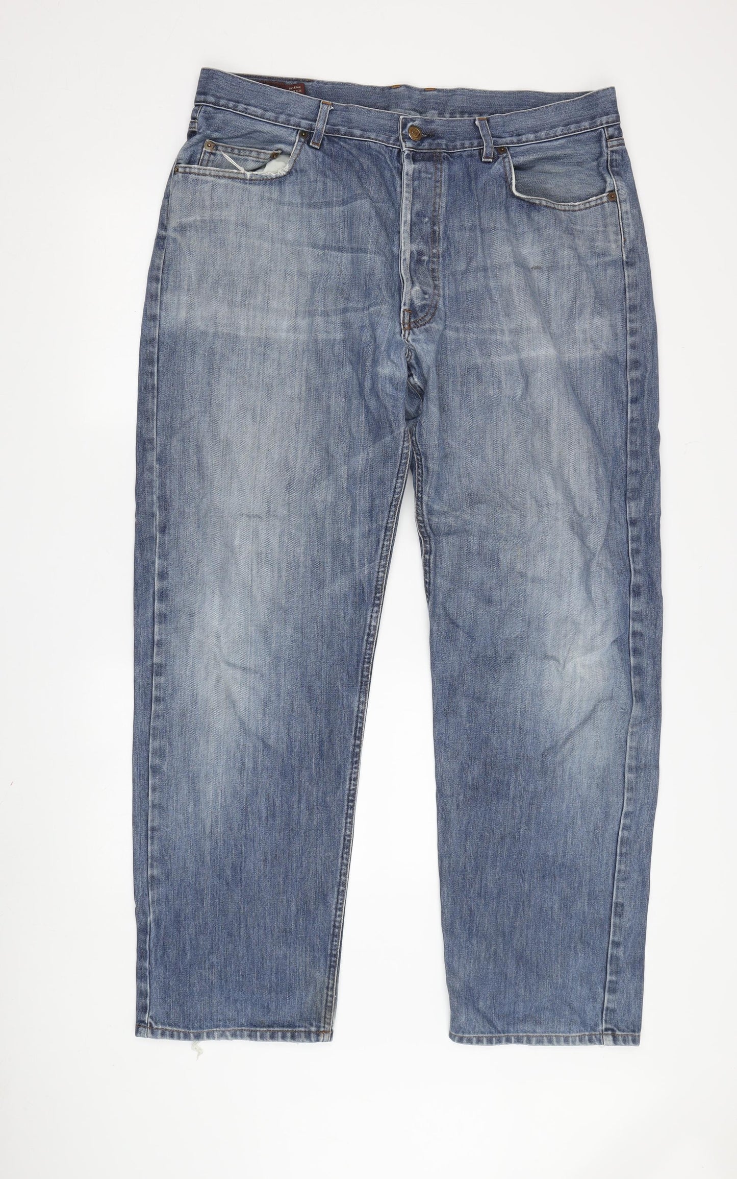 Marlboro Classics Men's Blue Straight Jeans Size 38