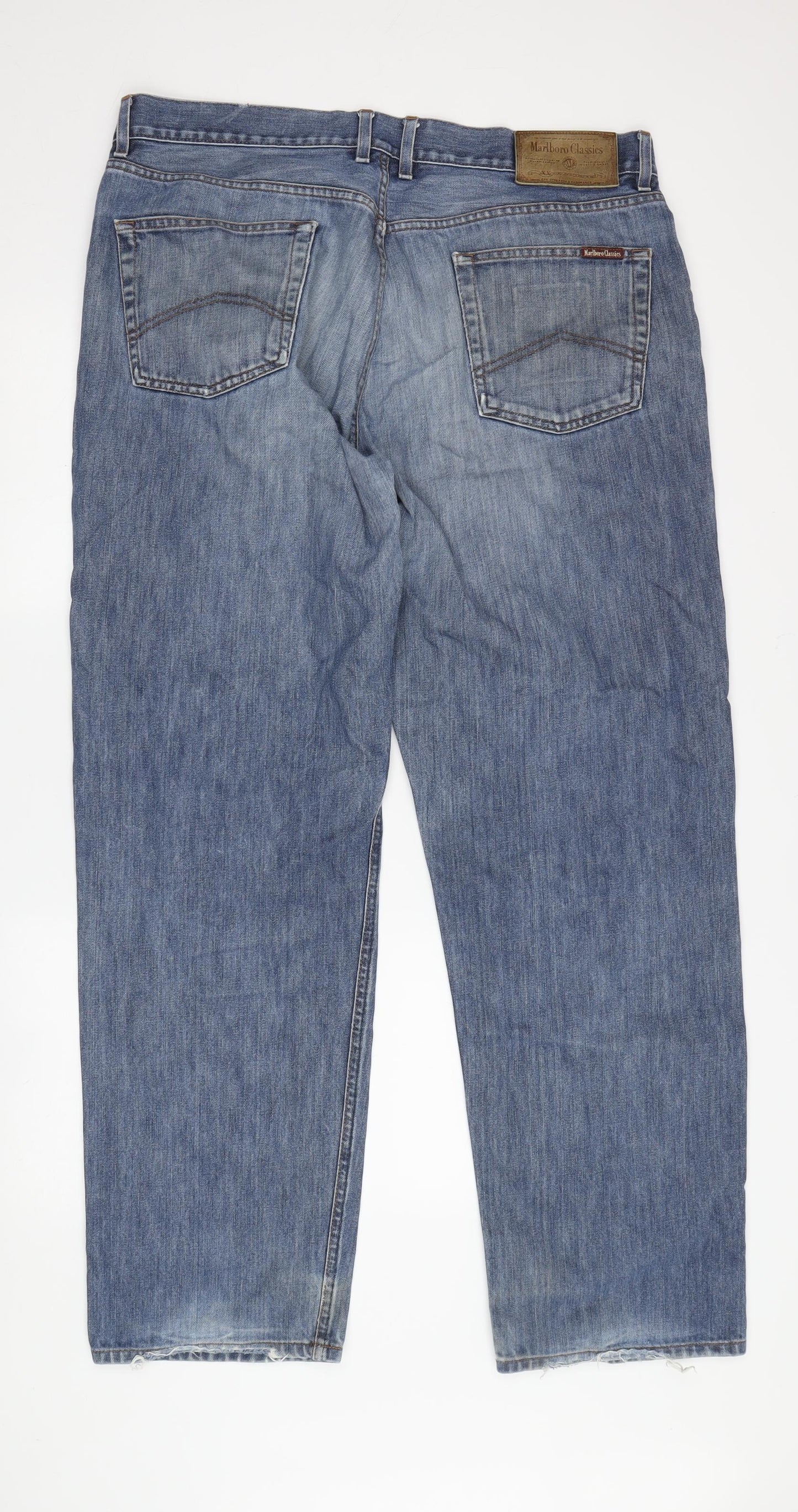 Marlboro Classics Men's Blue Straight Jeans Size 38