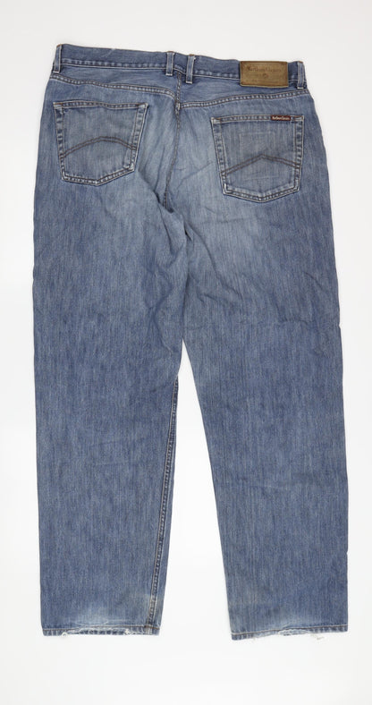 Marlboro Classics Men's Blue Straight Jeans Size 38