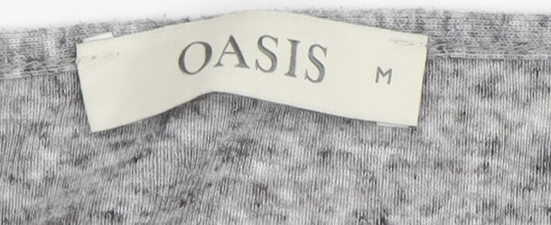Womens UK Size M Oasis Grey  T-Shirt