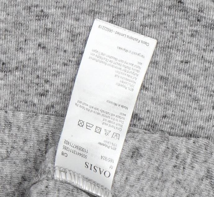 Womens UK Size M Oasis Grey  T-Shirt