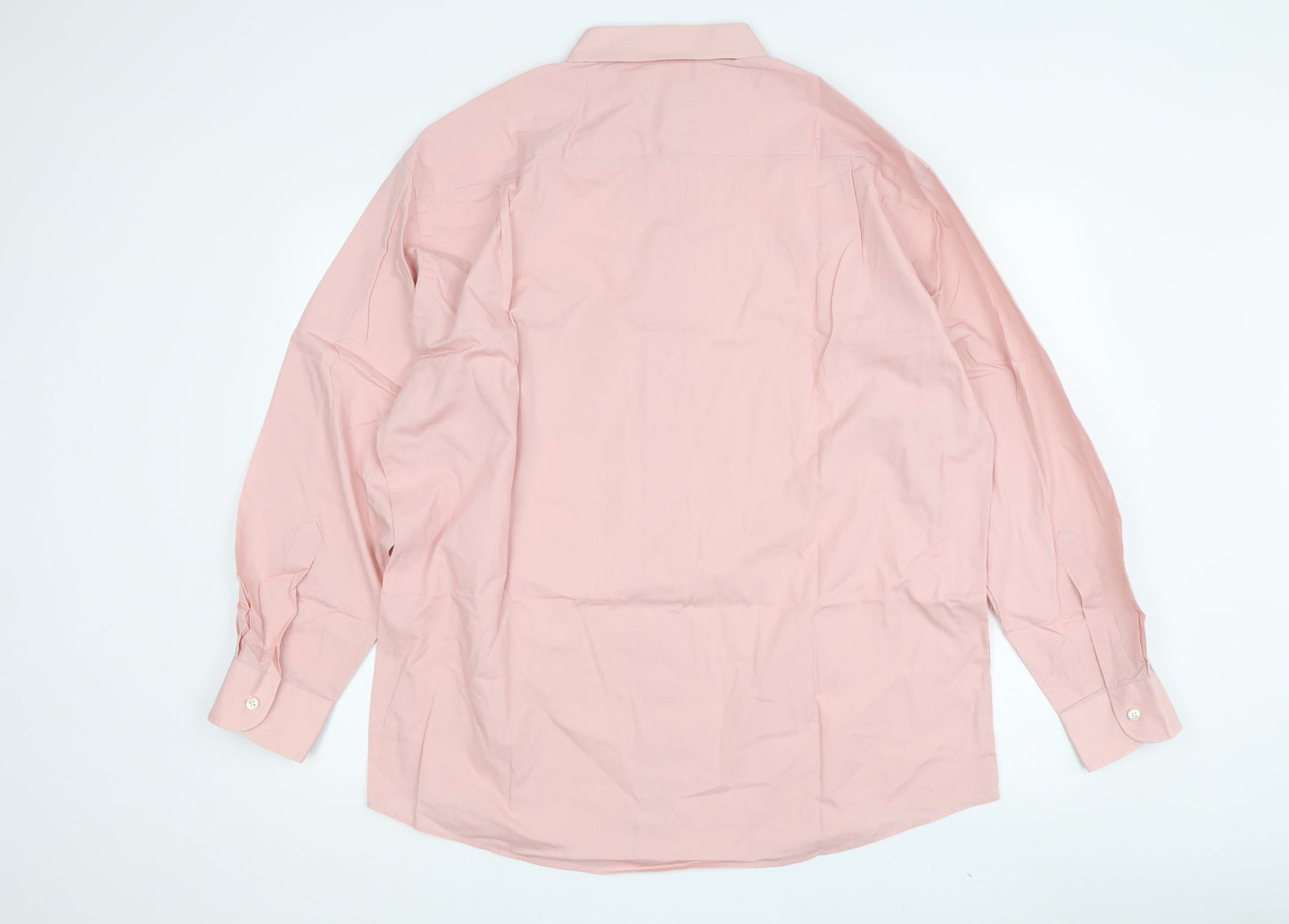 Van Heusen Men's Pink Formal Dress Shirt 44cm