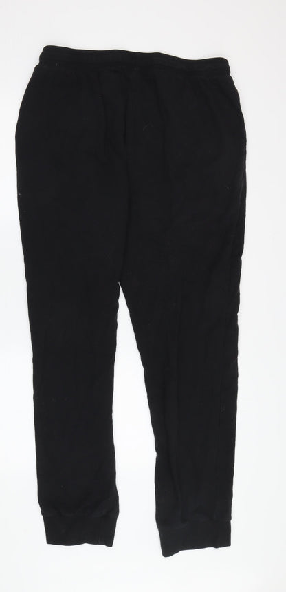 Emporio Armani Men's Black Jogger Trousers - Size S