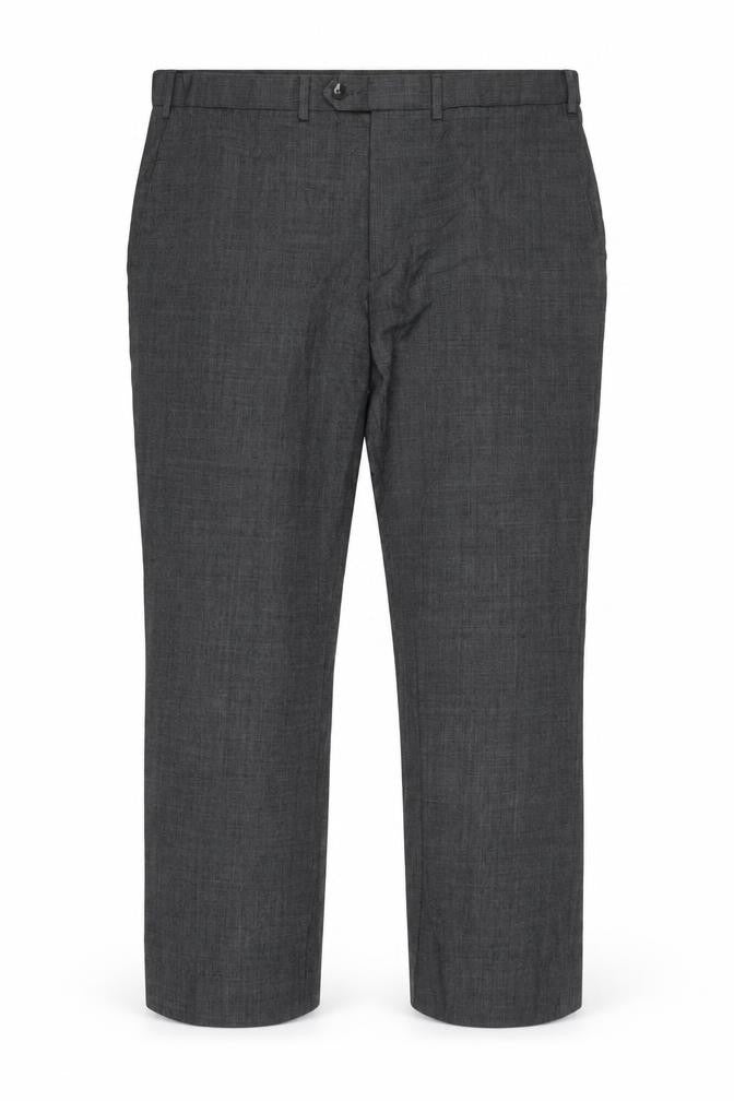 Mens UK Size 44 Marks and Spencer Regular Fit Workwear Formal Grey Trousers