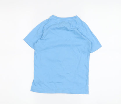 Tu Boys Blue SpongeBob T-Shirt, Size 6, Fun Graphic Design