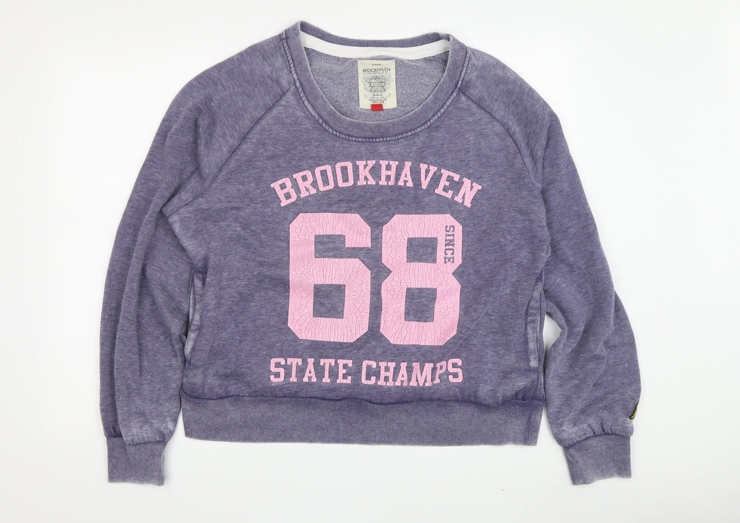 Brookhaven Women's Purple Pullover Sweatshirt, Size Unspecified