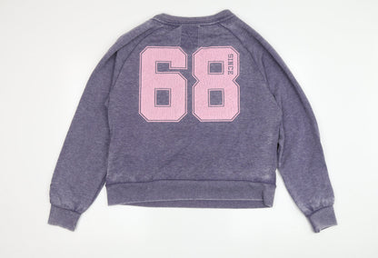 Brookhaven Women's Purple Pullover Sweatshirt, Size Unspecified