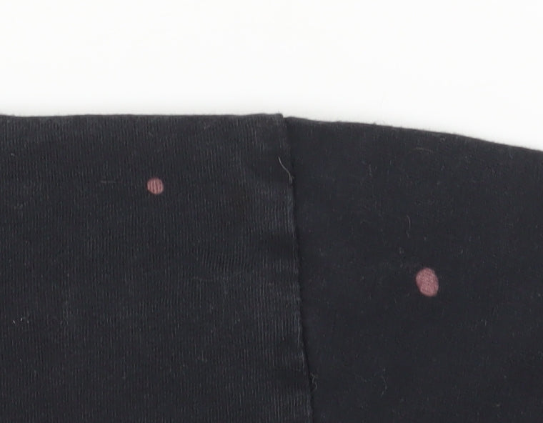 Rick and Morty Men's Black Large Graphic T-Shirt