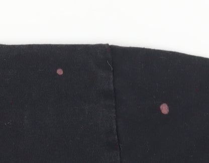 Rick and Morty Men's Black Large Graphic T-Shirt