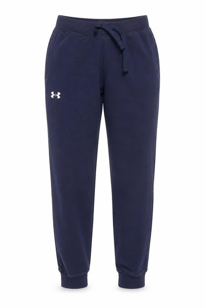 Unisex Adultss UK Size S Under armour Relaxed Fit Jogger Blue Trousers