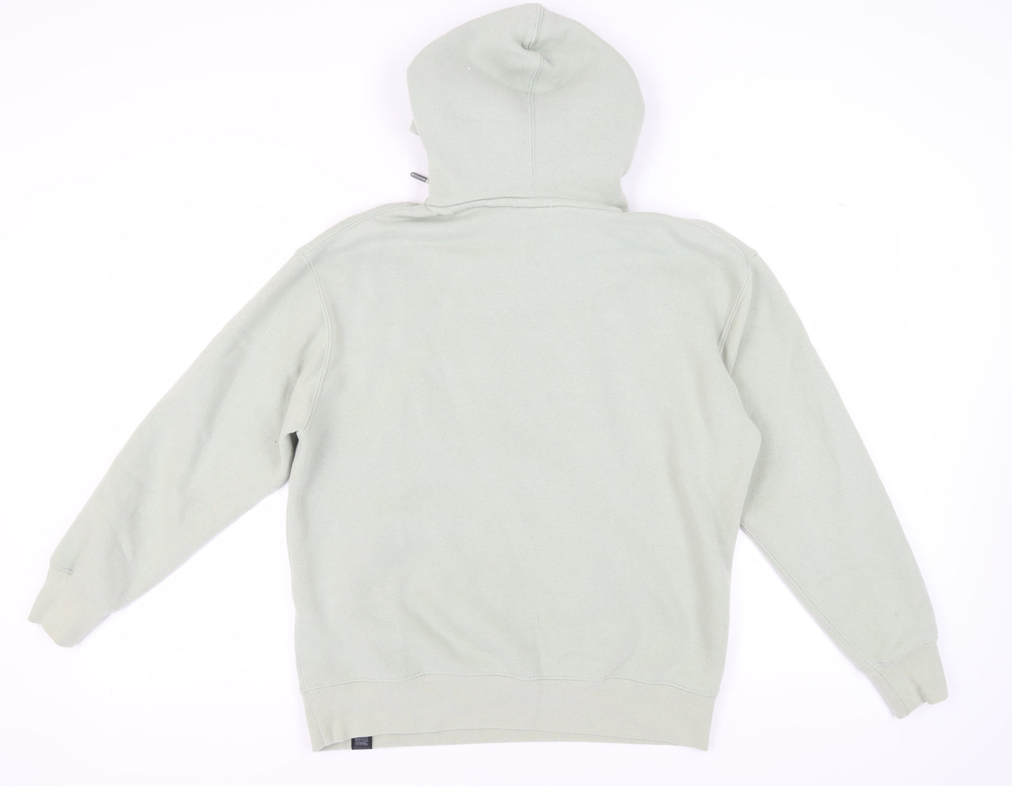 Mens UK Size S Pull&Bear Green Pullover Hoodie