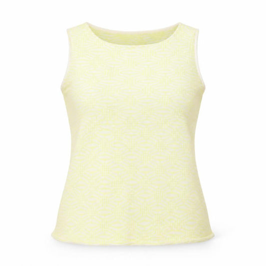 Womens UK Size 14 Marks and Spencer Yellow Basic Tank
