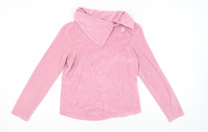 Womens UK Size S Marks and Spencer Pink Pullover Sweatshirt