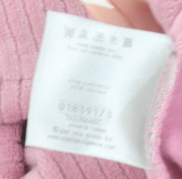 Womens UK Size S Marks and Spencer Pink Pullover Sweatshirt