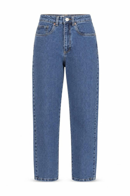 Womens UK Size 6 Cotton On Regular Fit Mom Blue Jeans