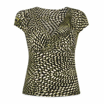 Womens UK Size 14 Marks and Spencer Multicoloured Wrap Blouse