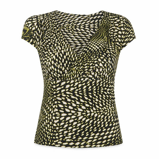 Womens UK Size 14 Marks and Spencer Multicoloured Wrap Blouse