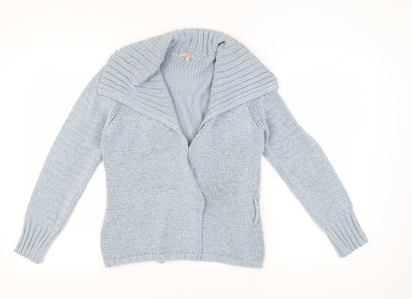 Womens UK Size M Marks and Spencer Blue Cardigan Jumper