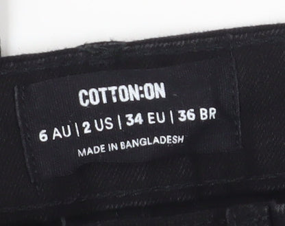 Cotton On Women's Black Skinny Jeans Size 6