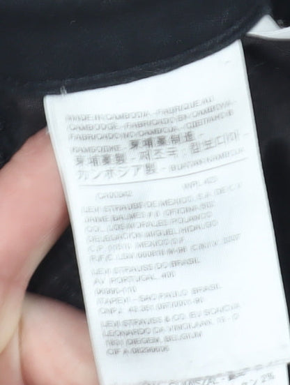 Levi's Women's Black Straight Jeans - Size 2