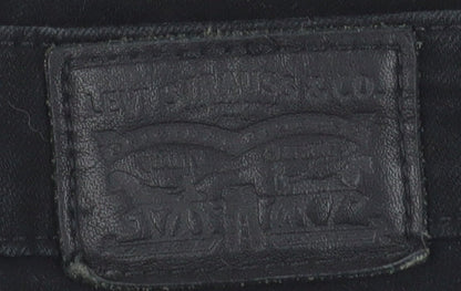 Levi's Women's Black Straight Jeans - Size 2