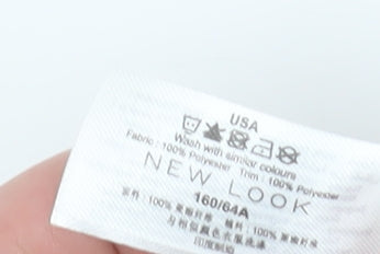 New Look Women's Blue Floral Shorts - Size M