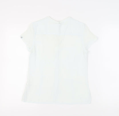Womens UK Size 10 Marks and Spencer Blue  Blouse