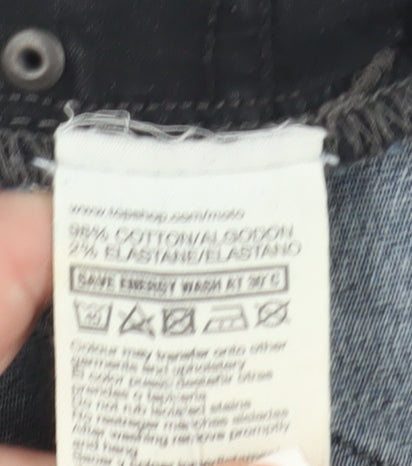 Topshop Women's Blue Skinny Jeans Size 12