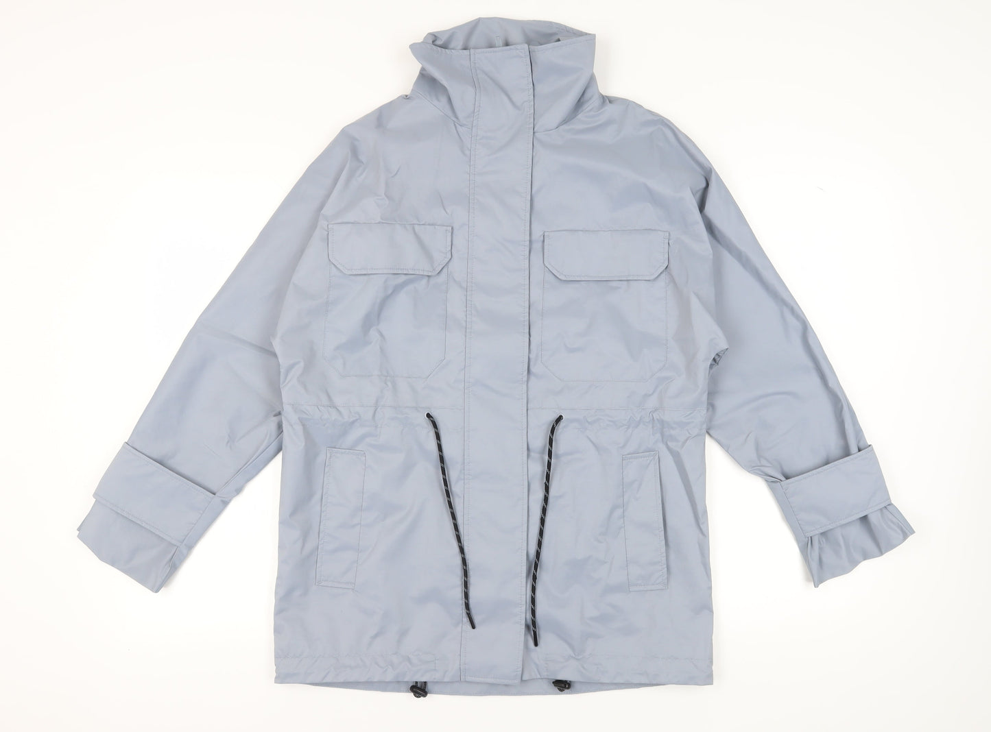Mens UK Size XS H&M Grey Anorak Coat