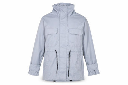 Mens UK Size XS H&M Grey Anorak Coat