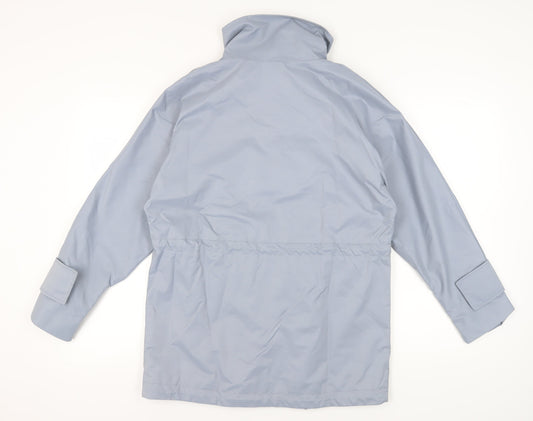 Mens UK Size XS H&M Grey Anorak Coat